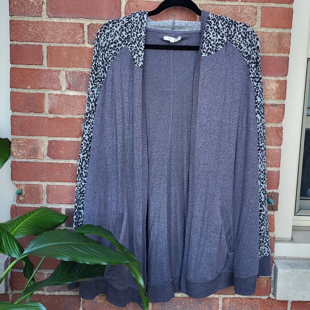 Leopard Print Hoodie